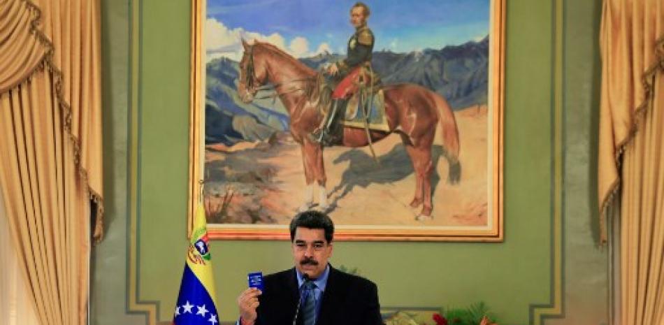 Presidente de Venezuela, Nicolás Maduro. Foto vía AFP