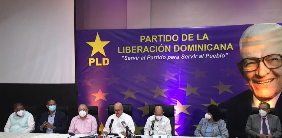 Miembros del Comité Político del Partido de la Liberación Dominicana.