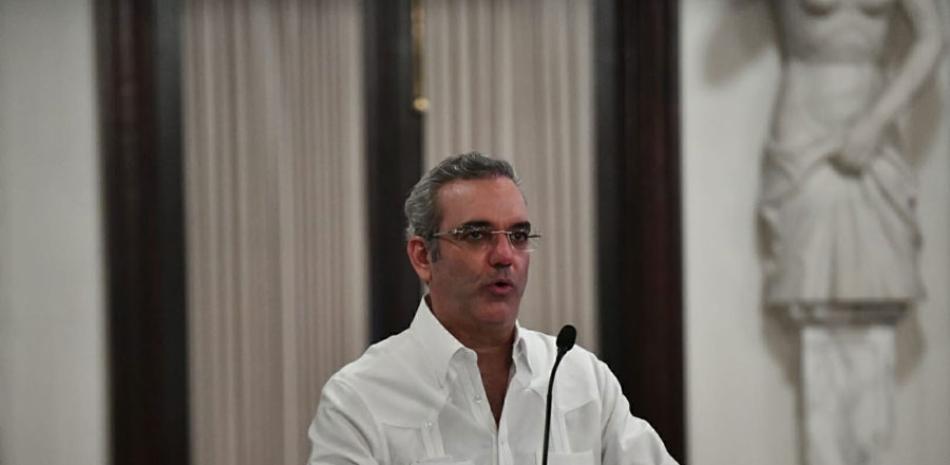 Luis Abinader, presidente de la República.