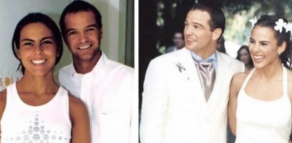 Kate del Castillo y Luis García Postigo se casaron el 2 de febrero de 2001.