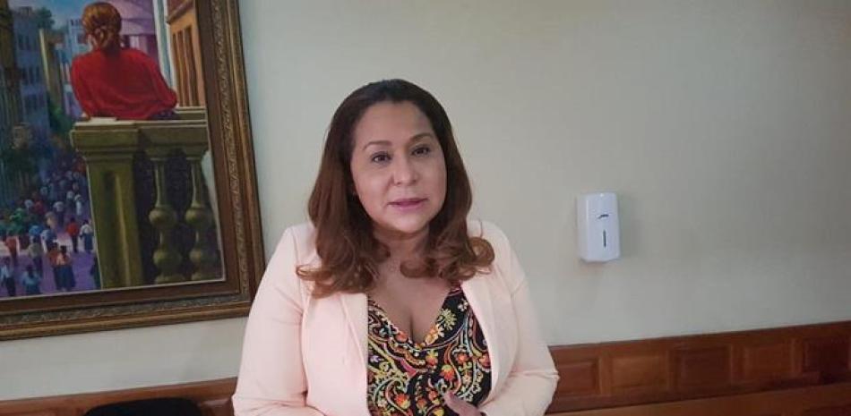 Ministra de la Mujer, Mayra Jiménez. / Listín