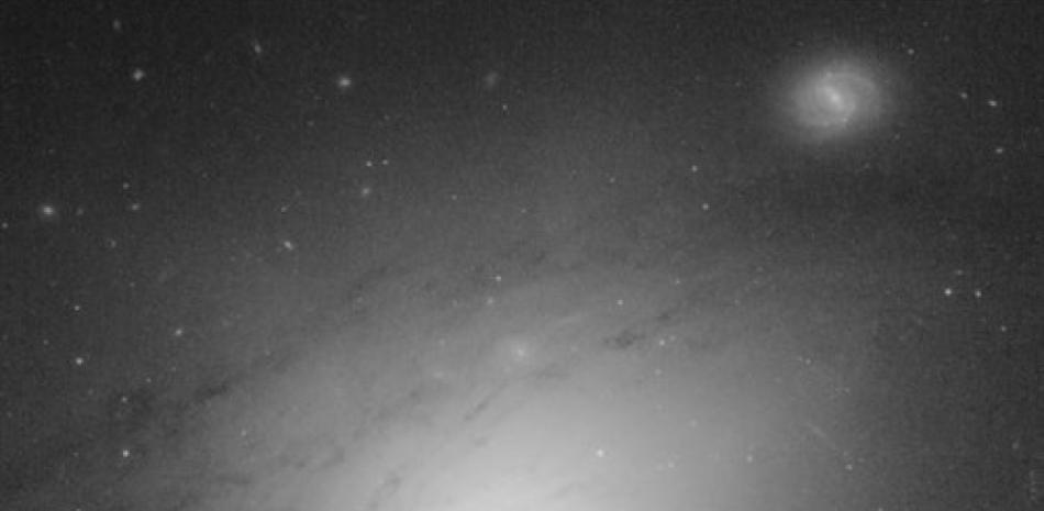 Imagen de la galaxia IC 5063.

Foto: HARVARD CFA
