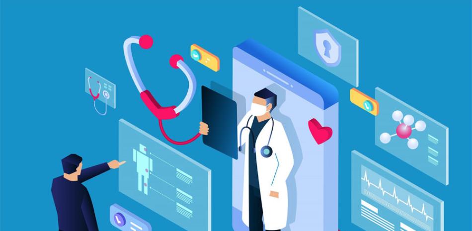 La transformación digital para el sector salud incluye la digitalización del récord médico y automatización de pagos, entre otros aspectos. ISTOCK