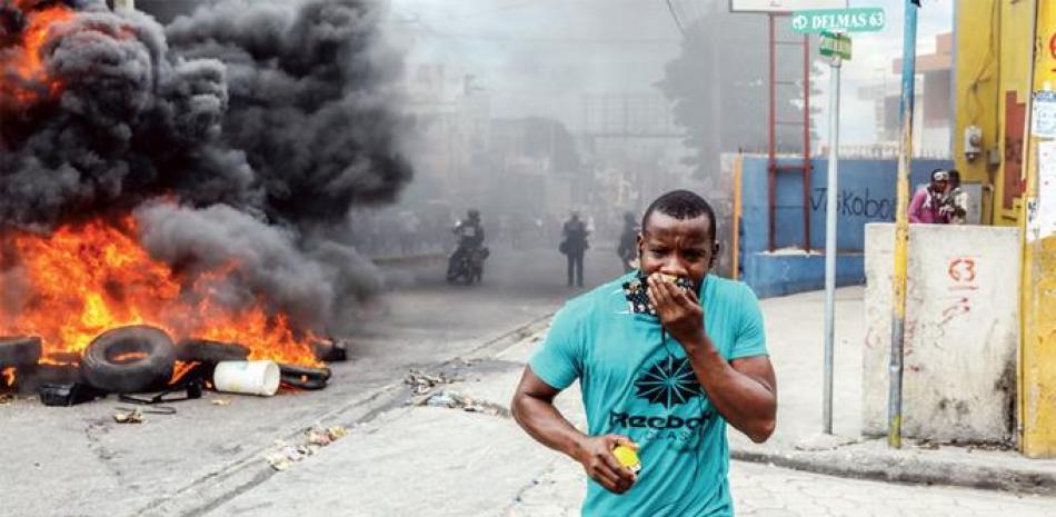 La comunidad externa señala que es necesario aumentar la seguridad interna en Haití, en parte por las múltiples manifestaciones para presionar por la renuncia del mandatario Jovenel Moise. AFP
