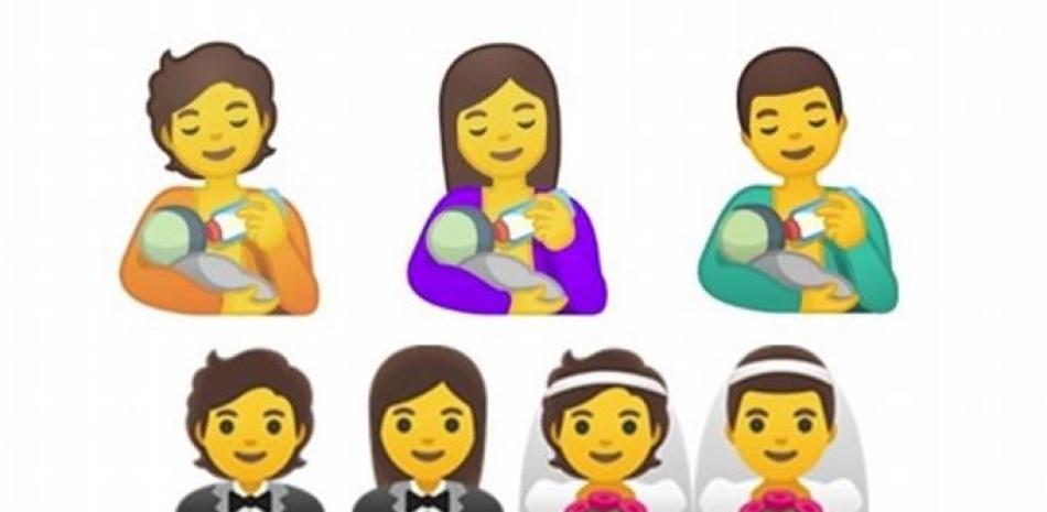 Variantes de género incluidas en 'Emoji 13.0'.

Foto: Google/EP