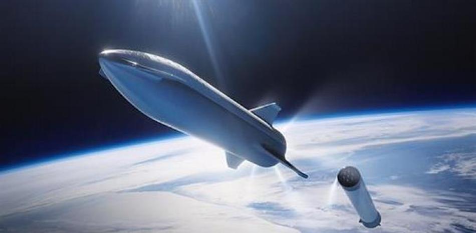 Concepto de nave Starship - SPACE X