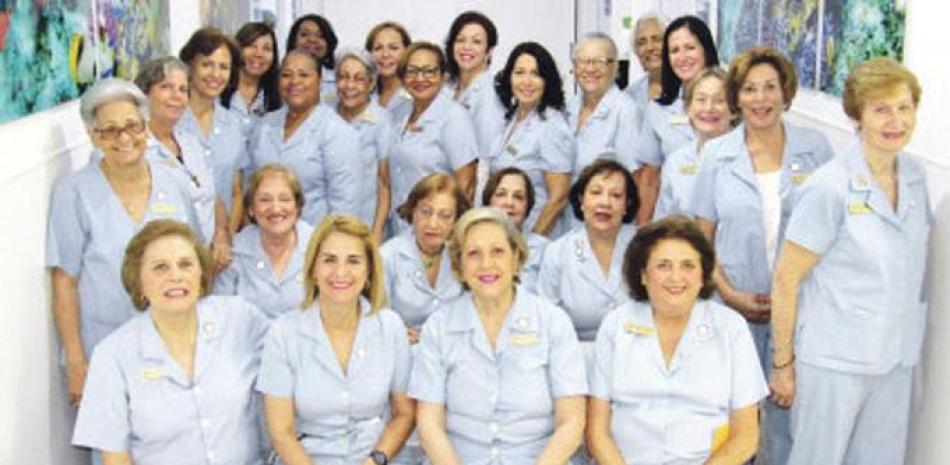 Integrantes de la Asociación de Voluntarias del Instituto de Oncología ‘Dr. Heriberto Pieter’.