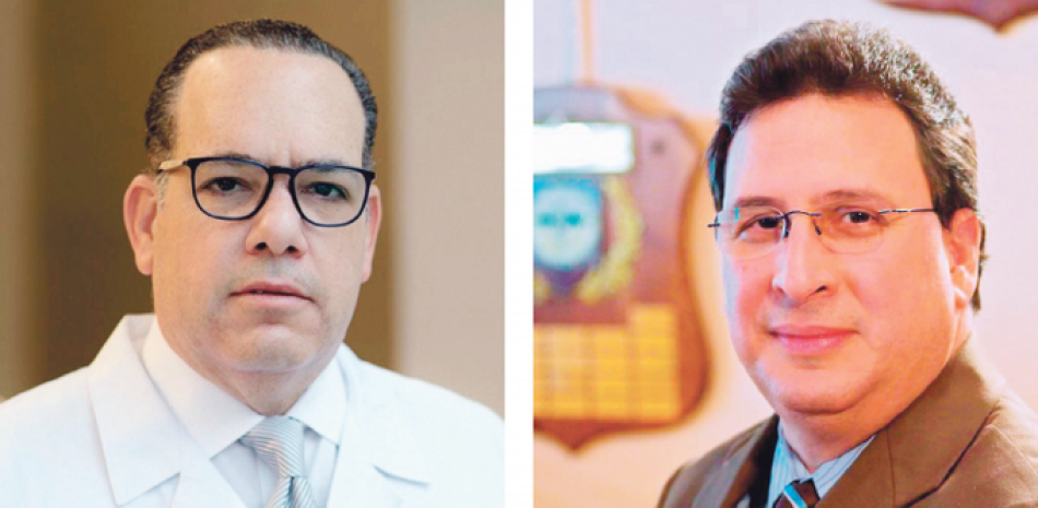 Los doctores José Rafael Yunen y José Brea del Castillo, entrevistados vía zoom.