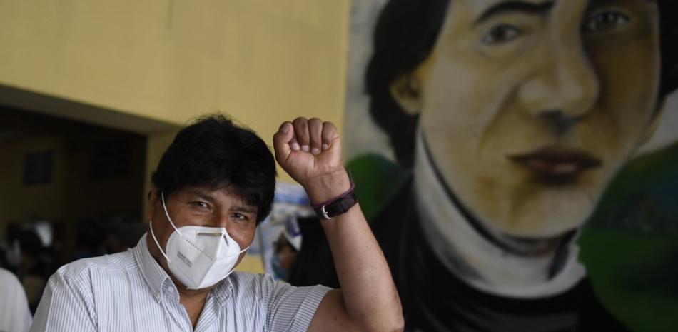 Expresidente Evo Morales. Foto AFP