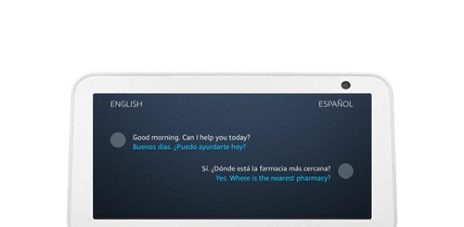 Traducción en tiempo real con Alexa en los dispositivos Echo.

Foto: Amazon/EP