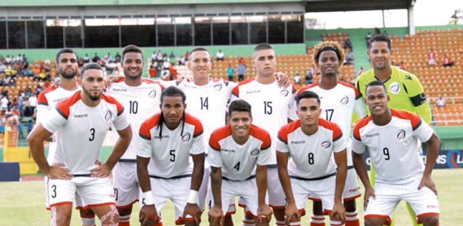 Integrantes de la selección dominicana que recibirá la visita de Puerto Rico en enero.