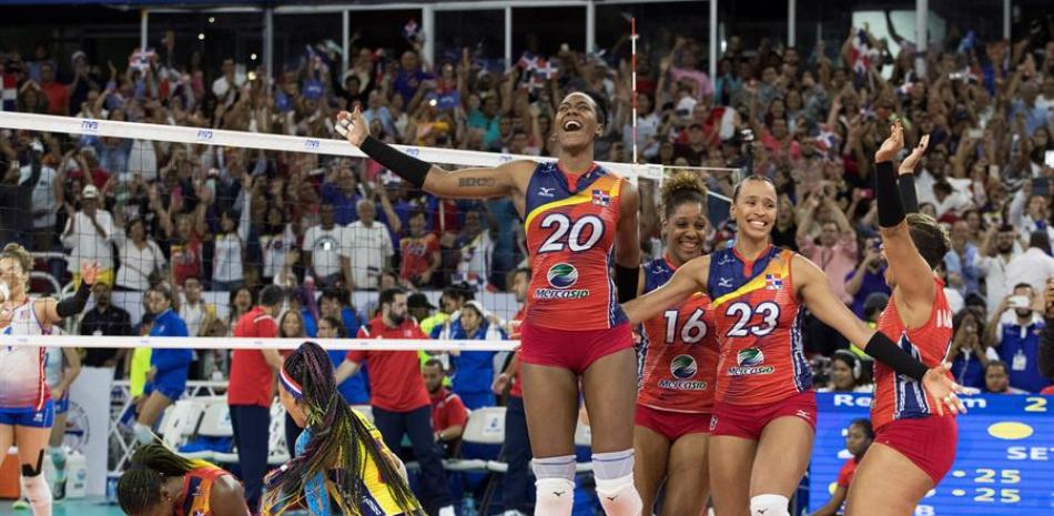 Jugadoras de la selección de República Dominicana, Reinas del Caribe.