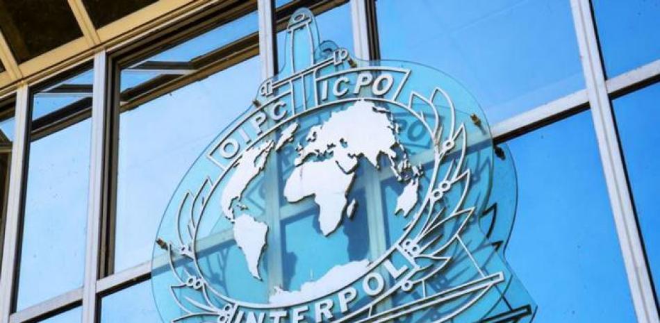 Logo de la Organización Internacional de Policía Criminal (Interpol).