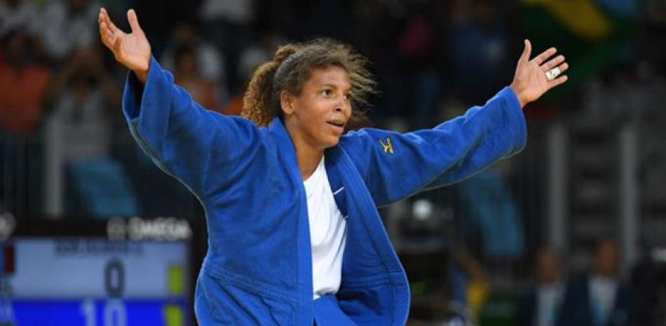 La judoca brasileña Rafaela Silva.