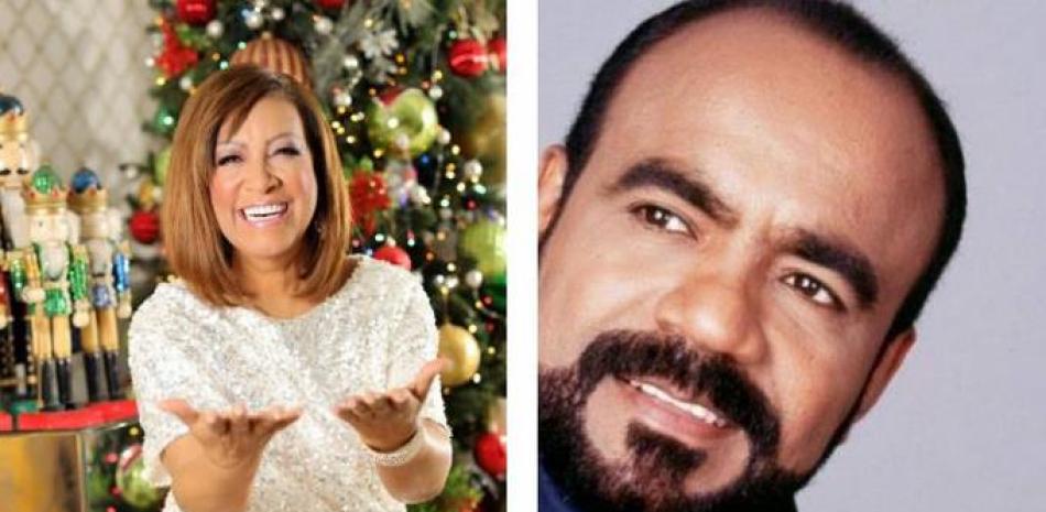 Milly Quezada y July Mateo Rasputín, sus merengues son tradición en Navidad.