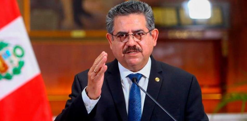 Expresidente de Perú, Manuel Merino. Foto de RTVE.