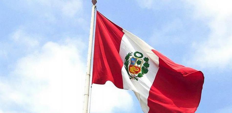 Bandera de Perú.