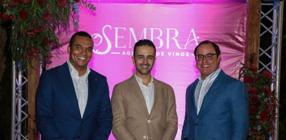 Douglas Carvajal, Eduardo García y Tirso Álvarez
