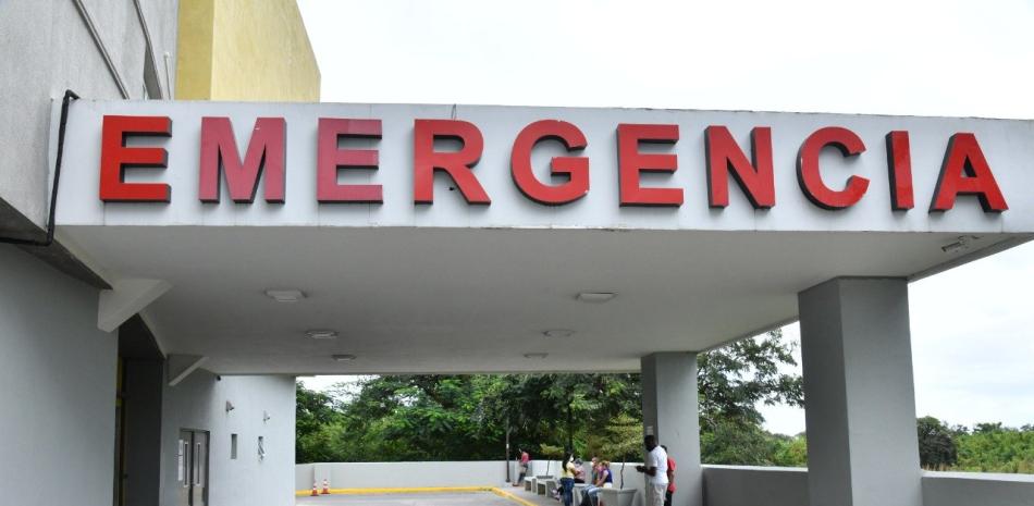 Así lucía la emergencia del hospital Marcelino Velez cerca de este mediodía.