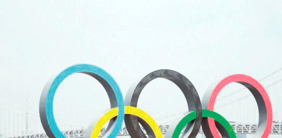 La publicidad de los Juegos Olímpicos ha sido profusa en gran parte de Japón.
