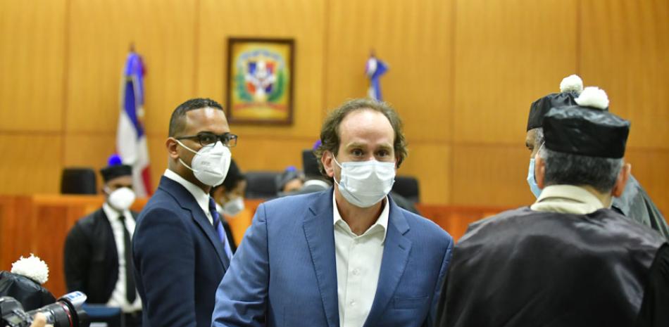 El brasileño Mauricio Dantas Bezerra está siendo interrogado en el tribunal, en donde ha identificado a Conrado Pittaluga y a Ángel Rondón como las personas a las que se les realizaban pagos. JOSÉ ALBERTO MALDONADO