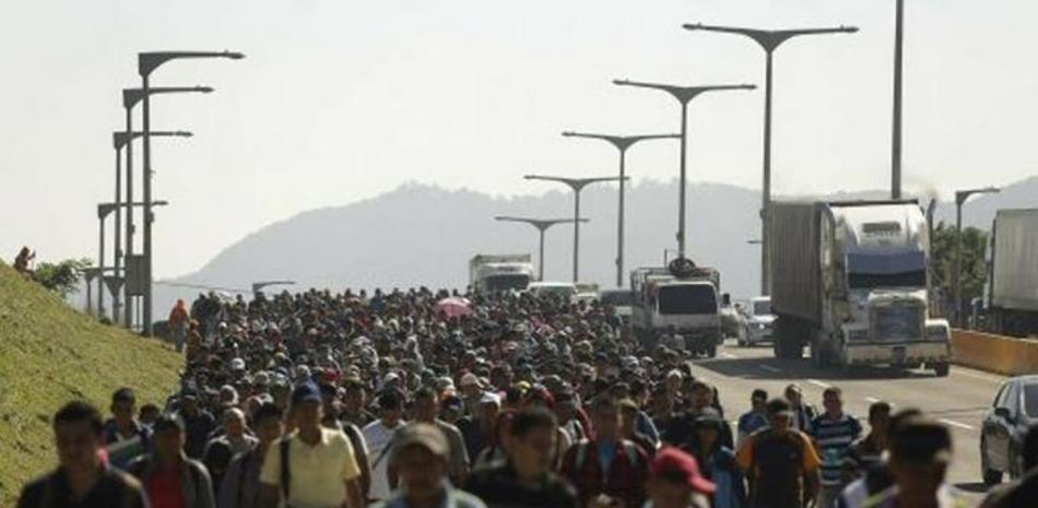 Caravana de migrantes (Archivo)