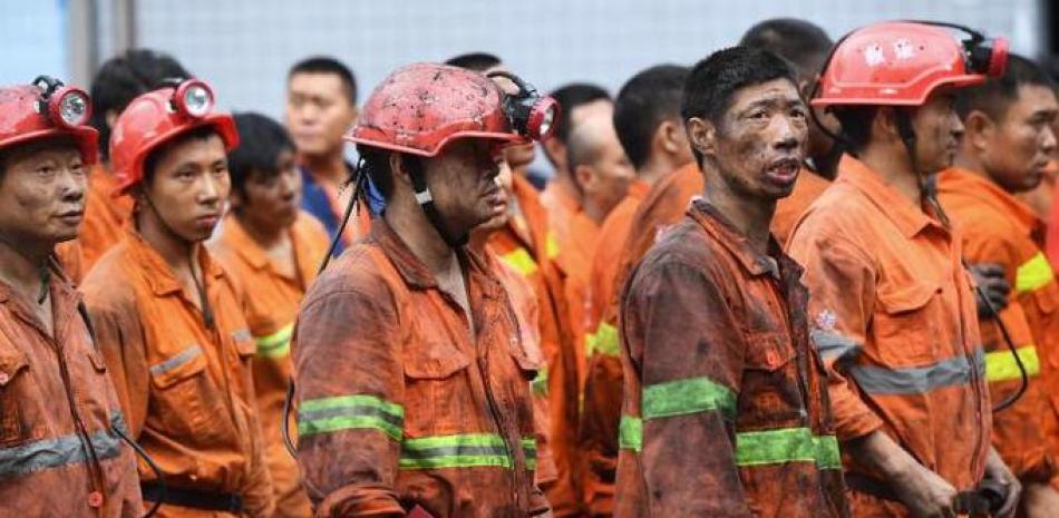 Los accidentes en minas son muy comunes en China. Foto: AFP
