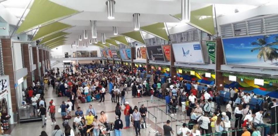 Foto de archivo del Aeropuerto Internacional Las Américas, en Santo Domingo.