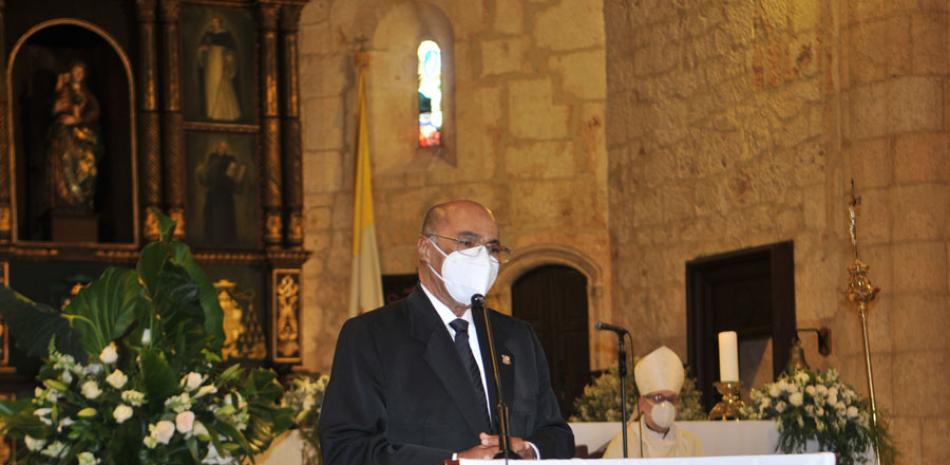 Milton Ray Guevara expuso con ocasión del noveno aniversario del Tribunal Constitucional. VÍCTOR RAMÍREZ