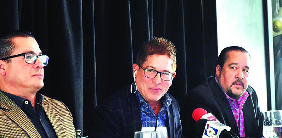 Graymer Méndez, Iván Ruiz y Rafael Ventura conducirán el programa radial por Neón FM. FUENTE EXTERNA