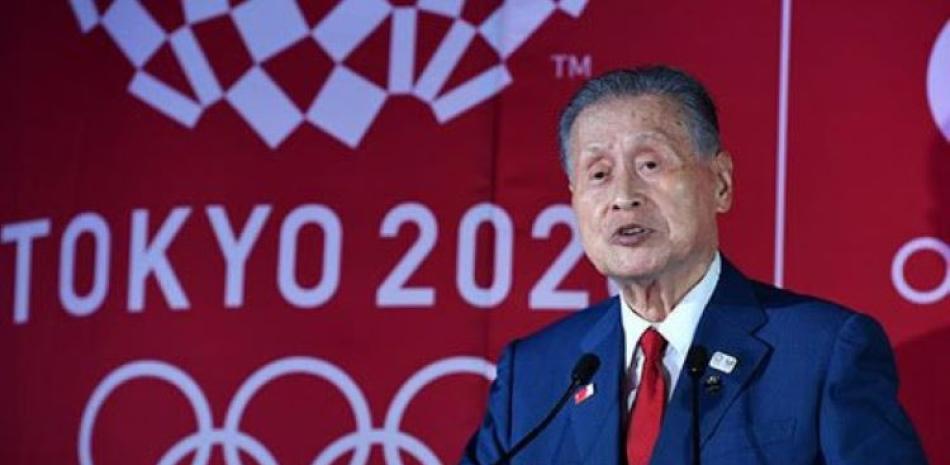 Yoshiro Mori es el presidente del Comité Organizador de los Juegos Olímpicos previstos para celebrarse este año en Tokio, Japón.