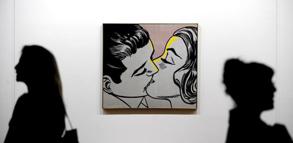 Foto: "Kiss IV" (1963), del artista estadounidense Roy Lichtenstein .

Foto: EFE/EPA/HANS KLAUS TECHT