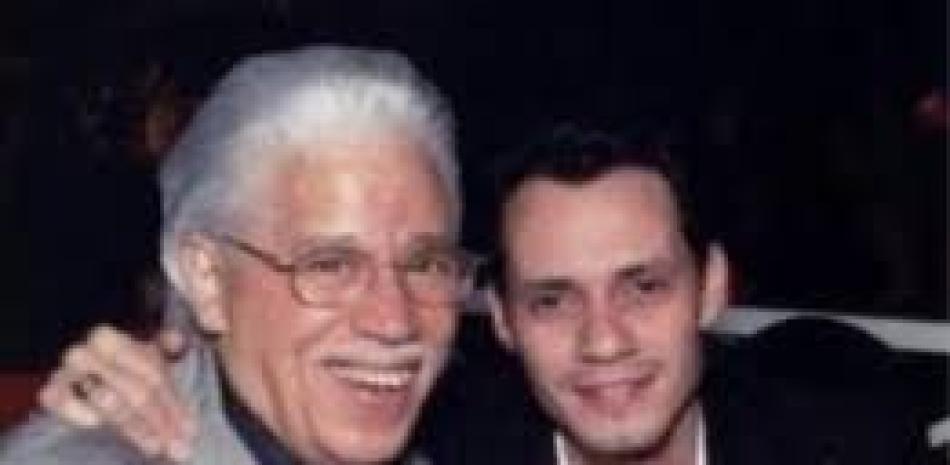 Marc Anthony y Johnny Pacheco.