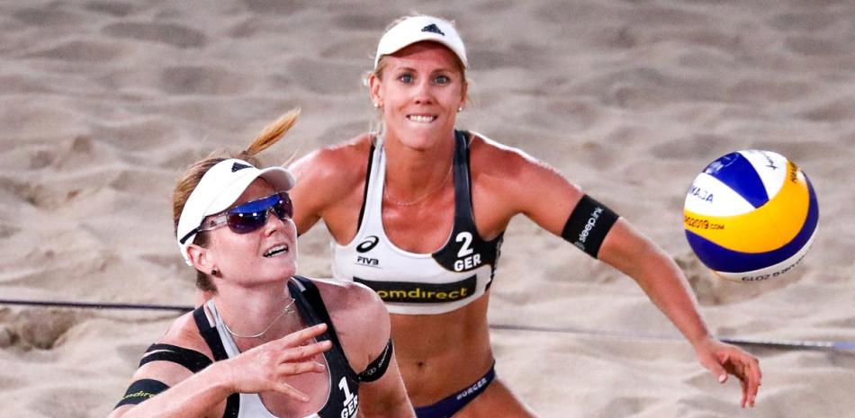 Karla Borger y Julia Sude presionaron para que se permitiera jugar en vickini en el torneo de voleibol de playa que se jugará en Qatar.