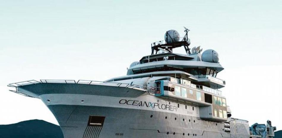 OceanXplorer es un buque para investigaciones científicas. FUENTE EXTERNA
