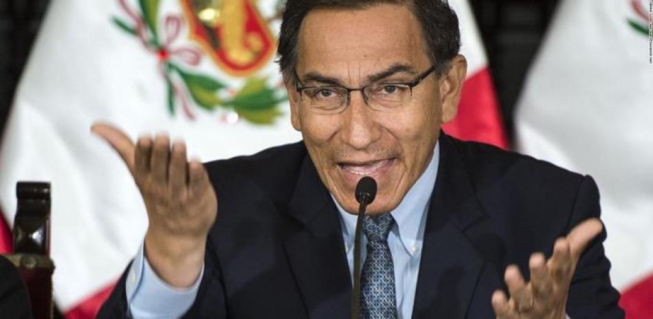 El expresidente peruano Martín Vizcarra. Foto: La Noticia del Caribe.