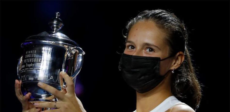 Darya Kasatkina, 23 años, ocupa el puesto 61 en la WTA.