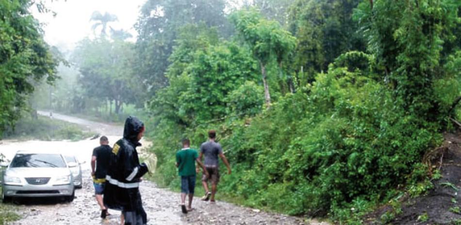 Una vaguada provoca lluvias en diferentes provincias.