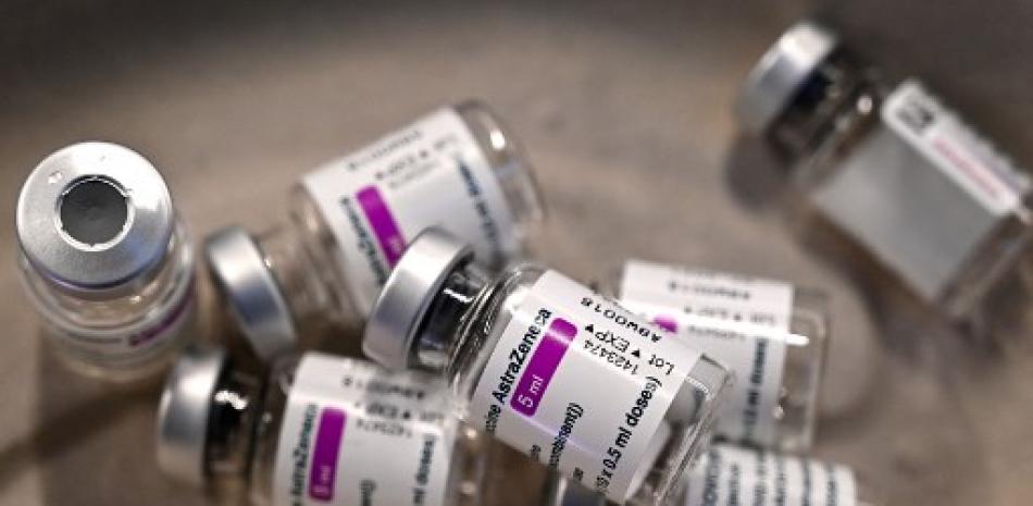 Vacunas de AstraZeneca, foto de archivo. / AFP