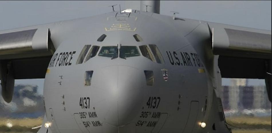 Avión de transporte militar estadounidense, foto de archivo. / Fuente externa