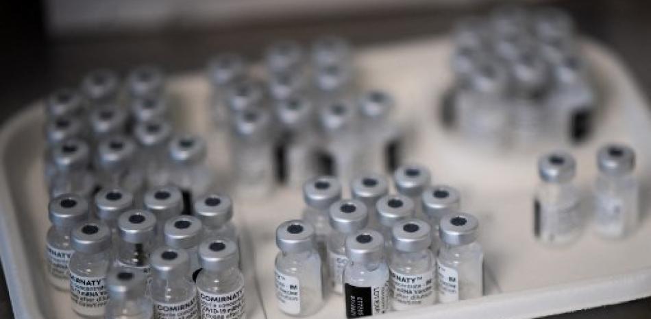 Vacunas Pfizer, foto de archivo. / AFP
