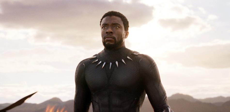 Chadwick Boseman en una escena de "Black Panther". (Marvel Studios/Disney via AP)