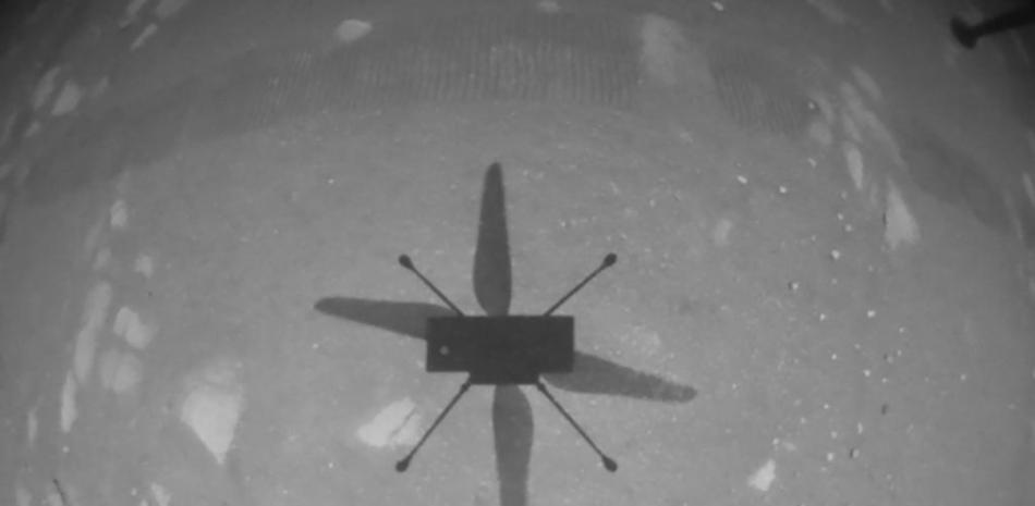 Mars Helicopter demostró que es posible un vuelo controlado y con motor desde la superficie de otro planeta.

Foto: NASA