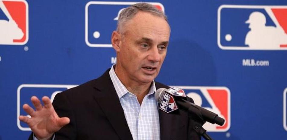 El Comisionado de las Grandes Ligas Rob Manfred ha dicho repetidamente que MLB no considerará la expansión hasta que los Atléticos de Oakland y los Rays de Tampa Bay obtengan nuevos estadios. (AP)