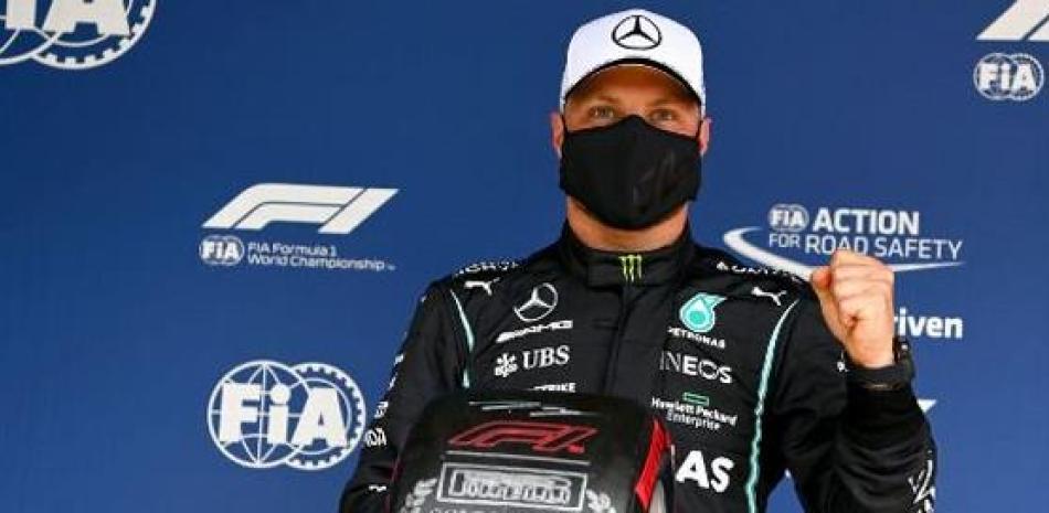 El finlandés Valtteri Bottas saldrá primero en el Gran Premio de Madrid.