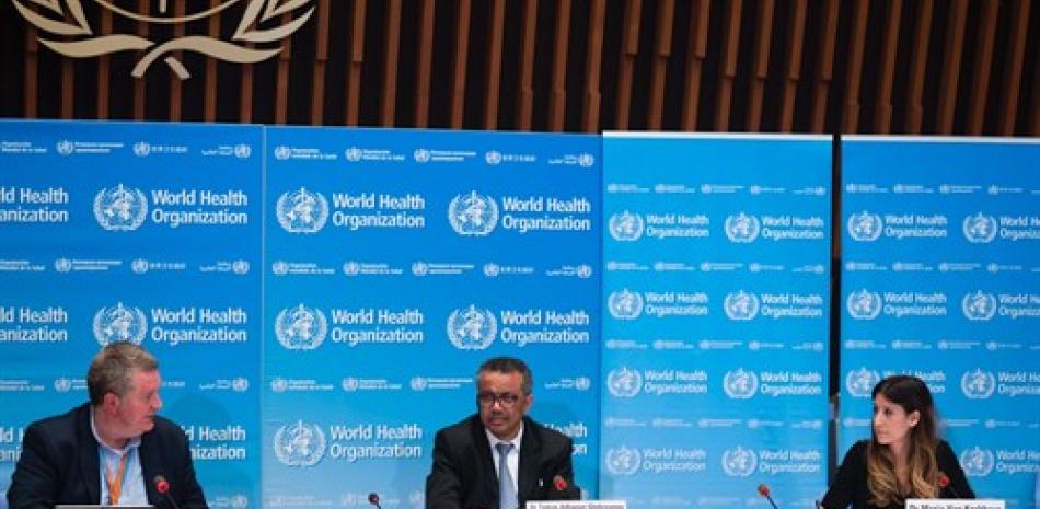 El director general de la Organización Mundial de la Salud, Tedros Adhanom Ghebreyesus, comparece en rueda de prensa para informar sobre la evolución de la pandemia de coronavirus. 18 de marzo de 2020.

Foto: OMS/EP