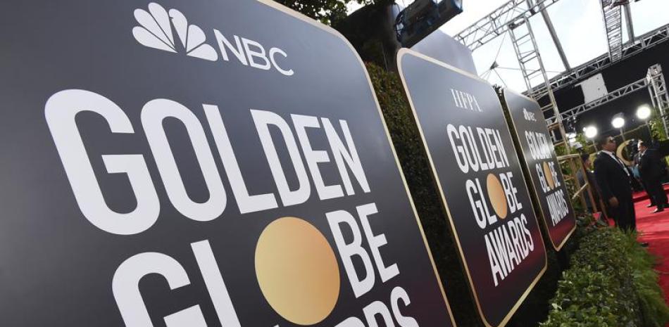 La alfombra roja de los Globos de Oro, en su 77ma edición anual, el 5 de enero de 2020 en Beverly Hills, California. NBC dijo el lunes 10 de mayo de 2021 que no transmitirá los Globos de Oro en 2022. (Foto por Jordan Strauss/Invision/AP, Archivo