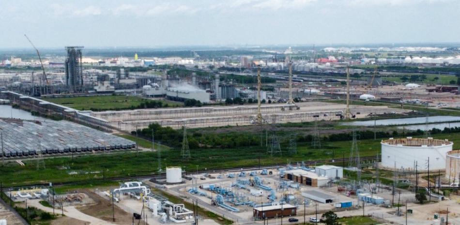 Imagen que muestra la instalación de Colonial Pipeline Houston Station en Pasadena, Texas (este de Houston) tomada el 10 de mayo de 2021. Francois PICARD / AFP