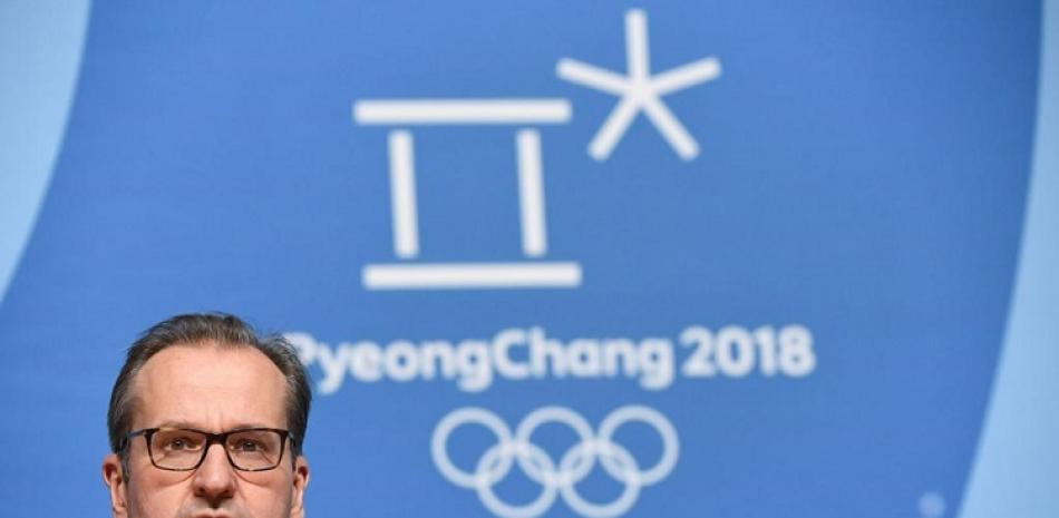 Mark Adams es el portavoz del Comité Olímpico Internacional.