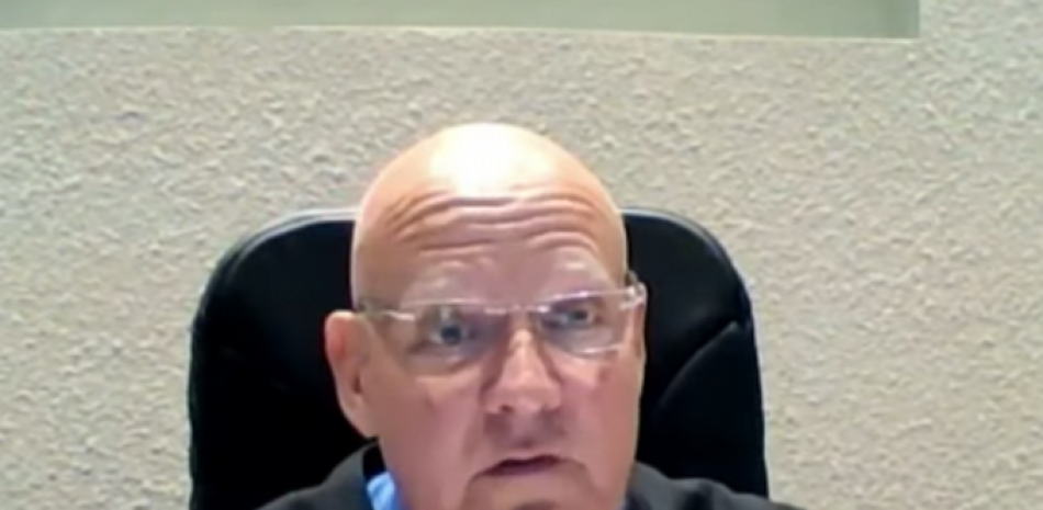 Juez John O'Sullivan. / Captura de video